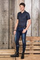 Jezdecké kalhoty Liciano Denim Full Grip