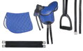 Set sedla pro shetlandský poník - začátečník - různé barvy