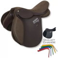 Lehké skokanské sedlo Horses Pro School hnědé