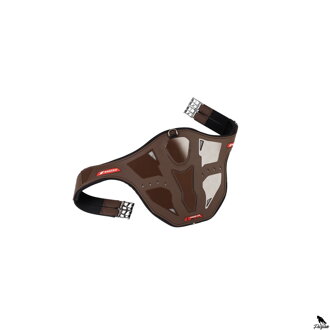 CARBON AIR STUD GIRTH hnedý