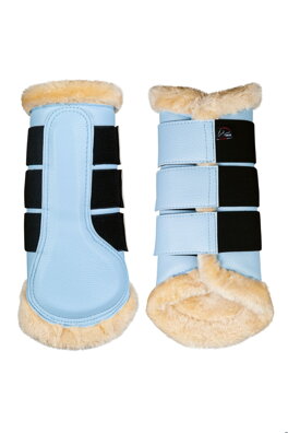 Ochranná obuv -Comfort Premium Fur- bledomodrá