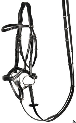 Bridle Anatomic černa