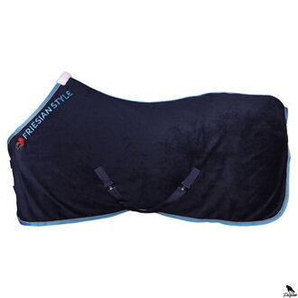 Fleece rug Friesian Style