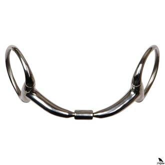 Eggbut snaffle Roll-R, 14mm 