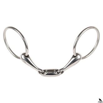 Volný kroužek snaffle s o-linkou, 20 mm hrdlo