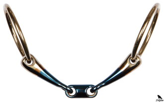 Volný prsten snaffle s o-linkem, Sweet Iron, 20mm