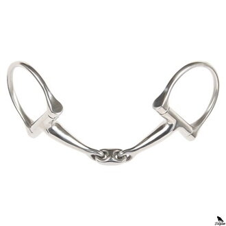 D-Ring snaffle, francúzske ústa o-link 14mm