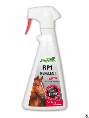 Repelent RP1 Ultra - Ultrasilný sprej pro koně a jezdce 500ml