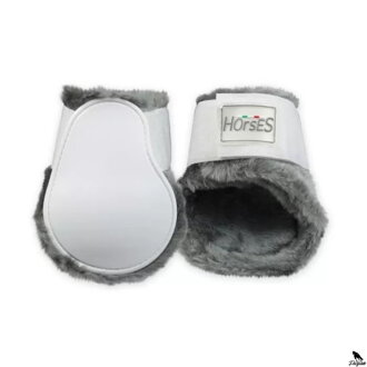 Horses Fur Fetlock Boots bíle