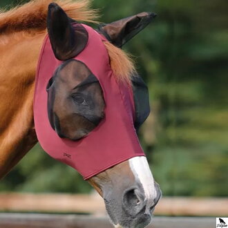 Comfort Tech Lycra Fly Mask bordová