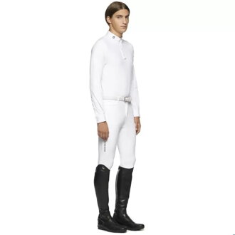 Cavalleria Toscana Jersey Man Competition Shirt bíle