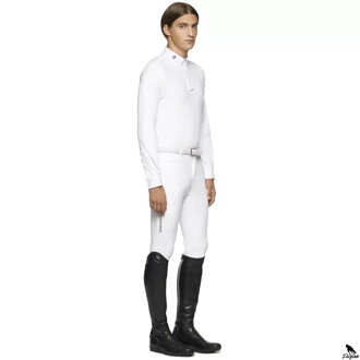 Cavalleria Toscana Jersey Man Competition Shirt bíle