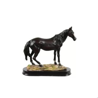 Bay Horse Statue