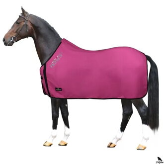 Základná fleecová deka Horses ružová