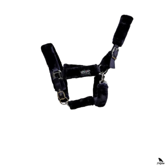 Horses Soft Fluffy Halter modrá