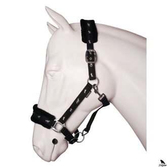 HALTER PLUSH černa