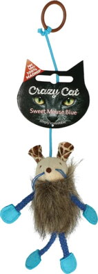 Crazy Cat Sweet Mouse modrá