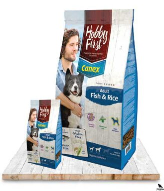 HobbyFirst Canex Adult ryba a ryža 12kg