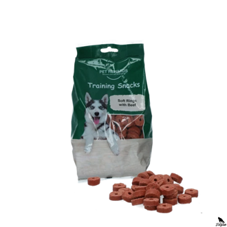 Pet Rewards Měkké kroužky s hovězím masem 500gr
