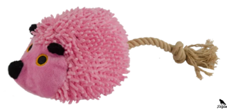 Fuzzle Hedgie With Tail Pink