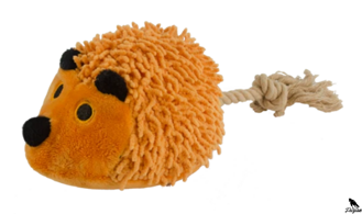 Fuzzle Hedgie oranžové s ocasem