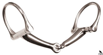 D-Ring snaffle, lightweight 14mm