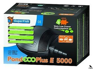 SuperFish POND SF POND ECO PLUS E 5000 - 22W