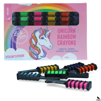 Duhová křída Lucky Horse Unicorn 6ks