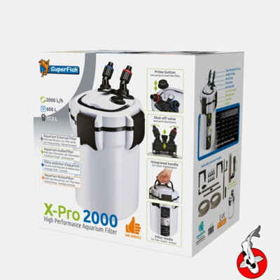 SuperFish X-PRO 2000 vnější filter