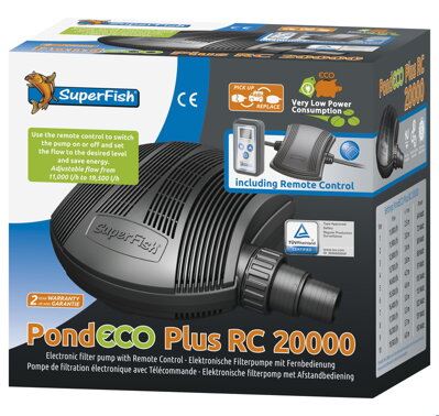  SF PondEco Plus RC 20000 - 64-150W s dálkovým