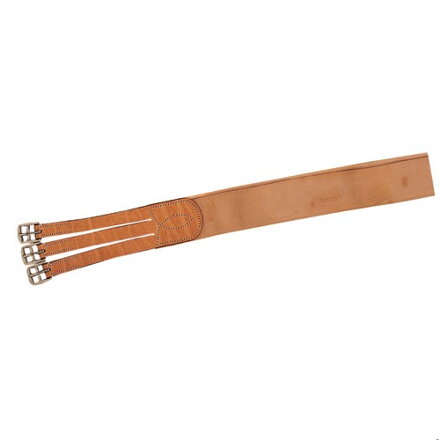 LEATHER GIRTH WITH 3