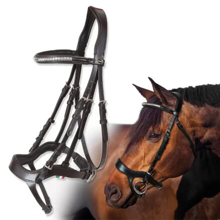 Horses Tasting Pro Bridle černa