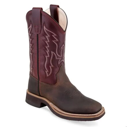 Old West Western Boots Youth Bicolor