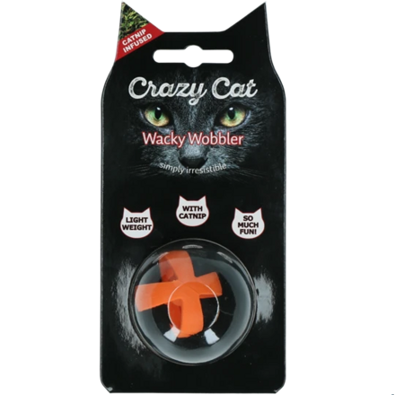 Crazy Cat Wacky Wobbler oranžový