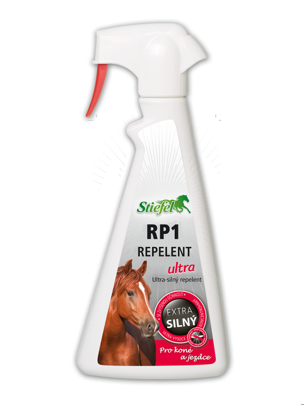 Repelent RP1 Ultra - Ultrasilný sprej pro koně a jezdce 500ml