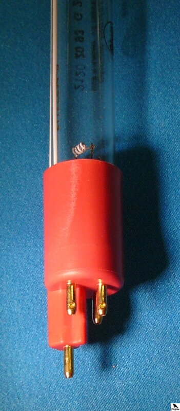  UV TL LAMP T5 / 75 WATT - červená alu tech