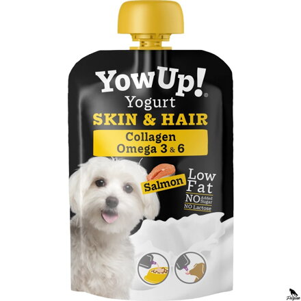 YowUp! Yogurt Dogs losos na srst a vlasy 115g