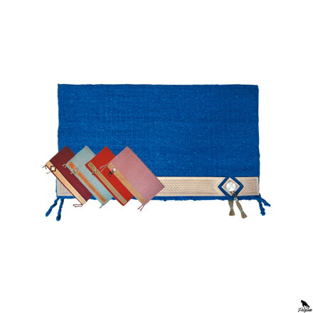 Podložka pod sedlo 34X36 S KOŽENOU ZÁŠIVKOU