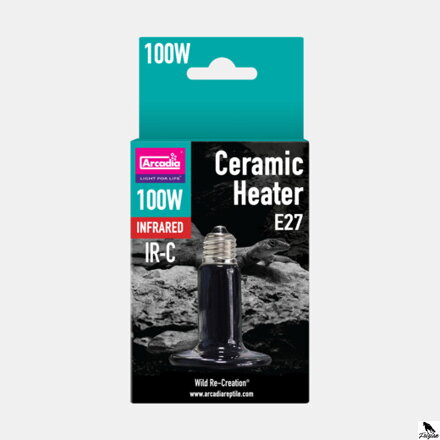 KERAMICKÝ OHŘÍVAČ ARCADIA ŽÁROVKA 100 WATT