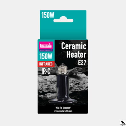 KERAMICKÝ OHŘÍVAČ ARCADIA ŽÁROVKA 150 WATT