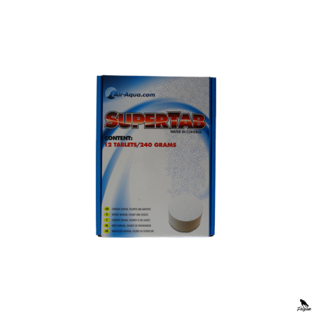 SuperTab - Chlórdioxid - 12 x 20 gramov - 10% SuperTab - Chlórdioxid - 12 x 20 gramov - 10%