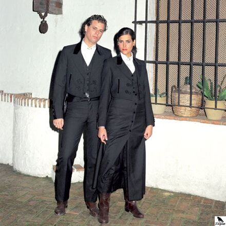 DÁMSKÉ PORTUGALSKÉ JODHPURS kalhoty černé