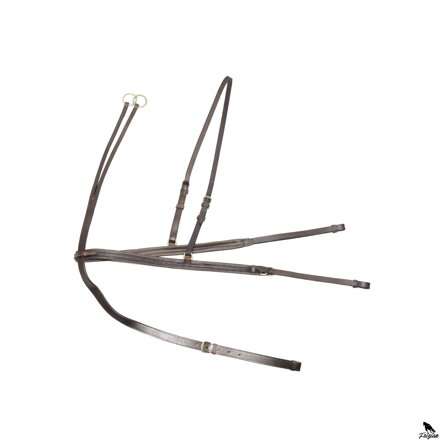 DERBY BREASTPLATE W/MARTINGALE hnědý