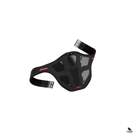 CARBON AIR STUD GIRTH černy