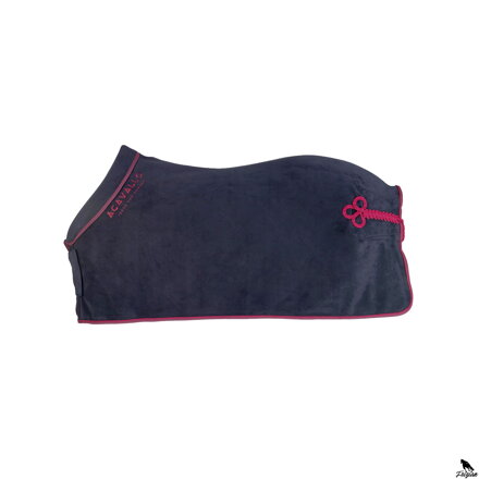 ACAVALLO FLEECE deka s kulatým polstrovaným měkkým límcem (800G)