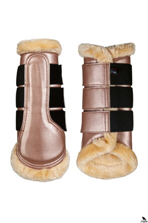 Ochranná obuv -Comfort Premium Fur- ružovozlaté