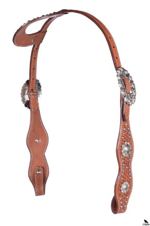Western bridle -Arlington- one-ear s otažemi