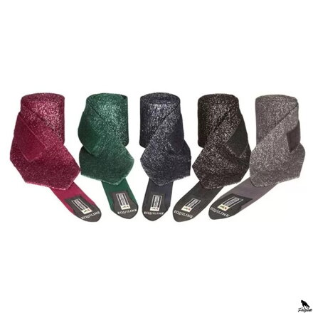 Equiline Glitter Stable Bandages 2ks