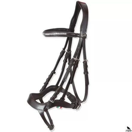 Horses Tasting Pro Bridle hnedá