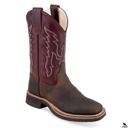 Old West Western Boots Youth Bicolor